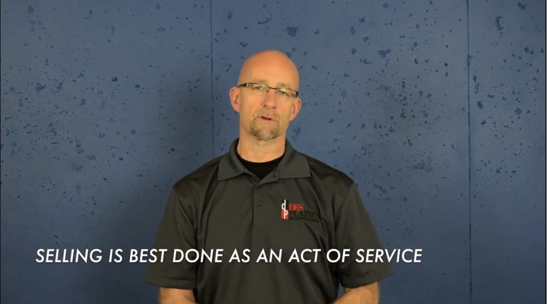 Monday Morning Pearls - Video Sales Training - Selling is Best Done as an Act of Service