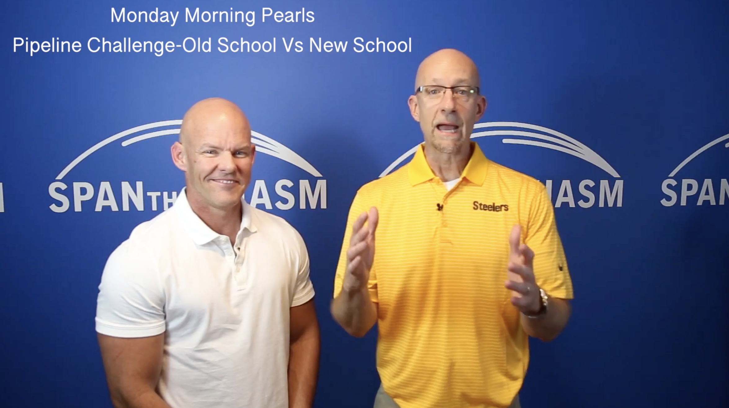 Monday Morning Pearls - Video Sales Training - Pipeline Challenge Old School Vs New School